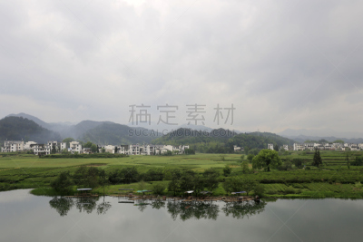 婺源,江西省,非都市风光,水平画幅,地形,无人,户外,城市,摄影