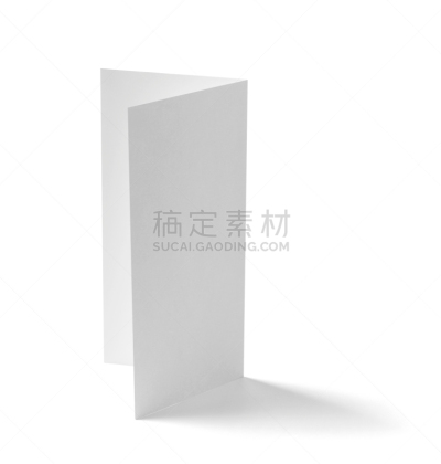 折叠的,模板,白色,小册子,书,空白的,纸,垂直画幅,消息,无人