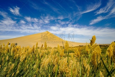 中国,敦煌,无人,沙漠,图像,水平画幅,摄影
