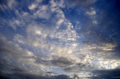 天空,蓝色,云,美,绘画作品,水平画幅,巨大的,户外,云景,自由