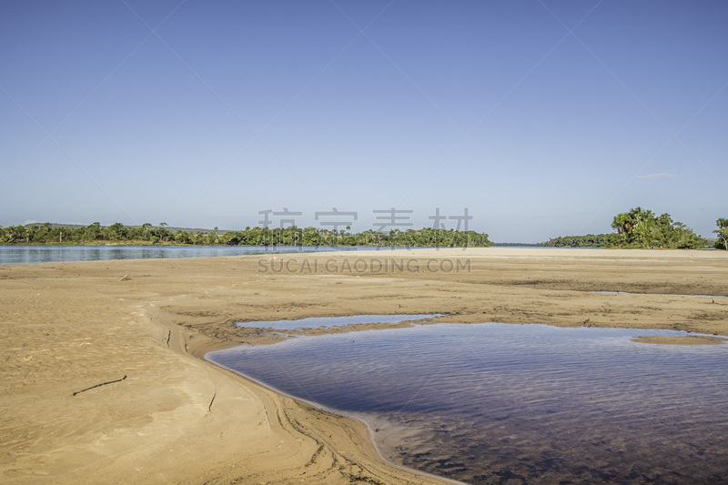 委内瑞拉,海滩,岛,环境,环境保护,自来水,自然美,泻湖,河流,瀑布