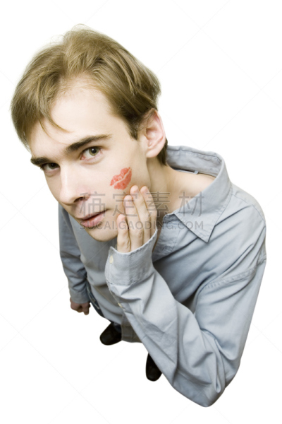 口红印,牙印,垂直画幅,人的嘴,化妆用品,唇膏,青年人,彩色图片,人的脸部,人的头部