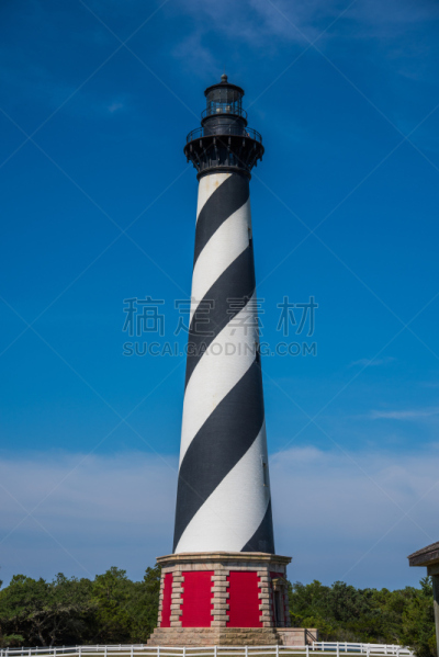 海特瑞斯灯塔,中心海岸,海特瑞斯角,信号弹,了望塔,灯塔,雷达,航海设备,北卡罗来纳,灯塔楼