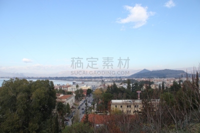 希腊,纳乌普利亚,水平画幅,南船座,无人,欧洲,要塞,威尼斯,水湾,摄影