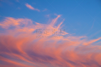 云,粉色,自然,天空,宁静,水平画幅,橙色,秋天,无人,色彩鲜艳