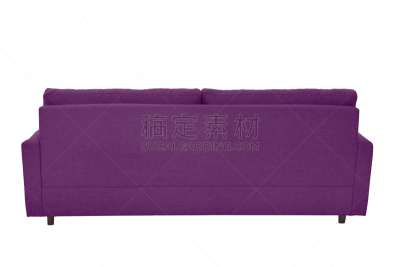 沙发,极简构图,白色背景,羊皮,分离着色,空的,背景分离,长椅,纺织品,华贵