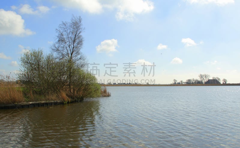 阿姆斯特丹,森林,湖畔休闲中心,水,天空,水平画幅,沙子,无人,夏天,户外