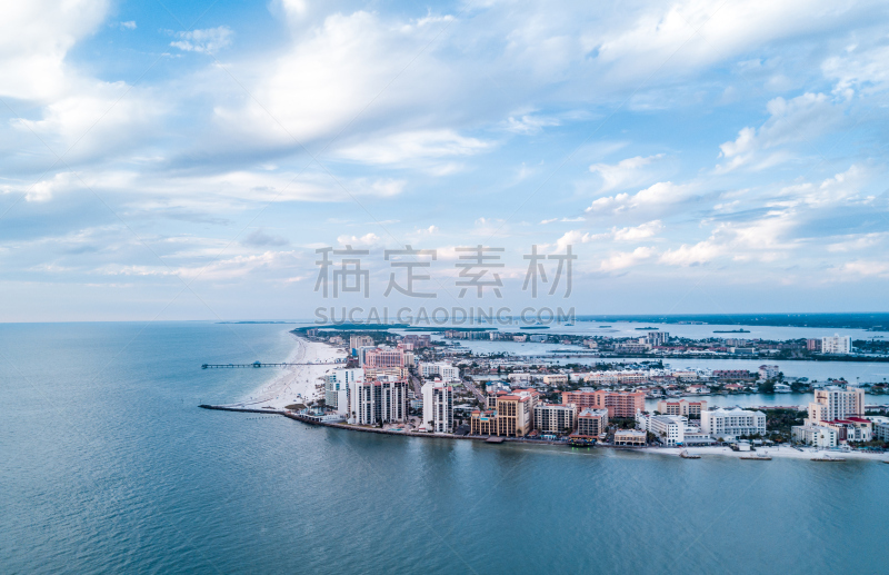 清水市,航拍视角,佛罗里达,墨西哥湾,海景,水湾,海湾,水,天空,度假胜地