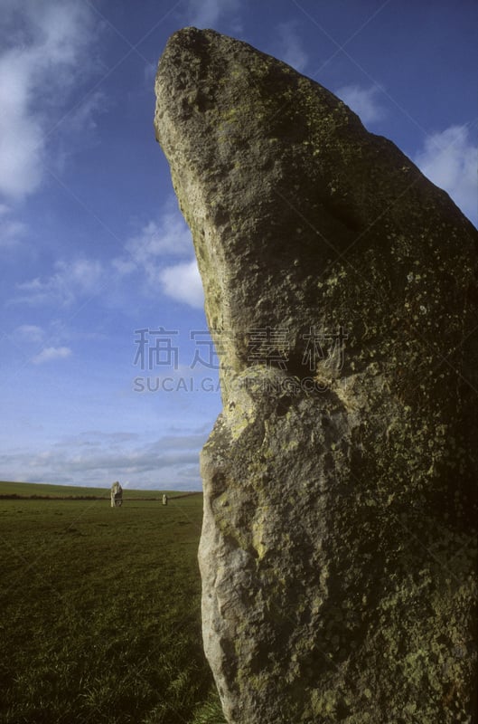 埃夫伯里,西,林荫路,垂直画幅,旅游目的地,无人,威尔特,世界遗产,石器时代,立石