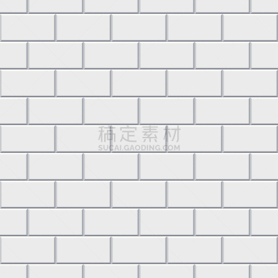 白色,矢量,四方连续纹样,砖,浴室,纹理效果,纺织品,绘画插图,平视角,错觉