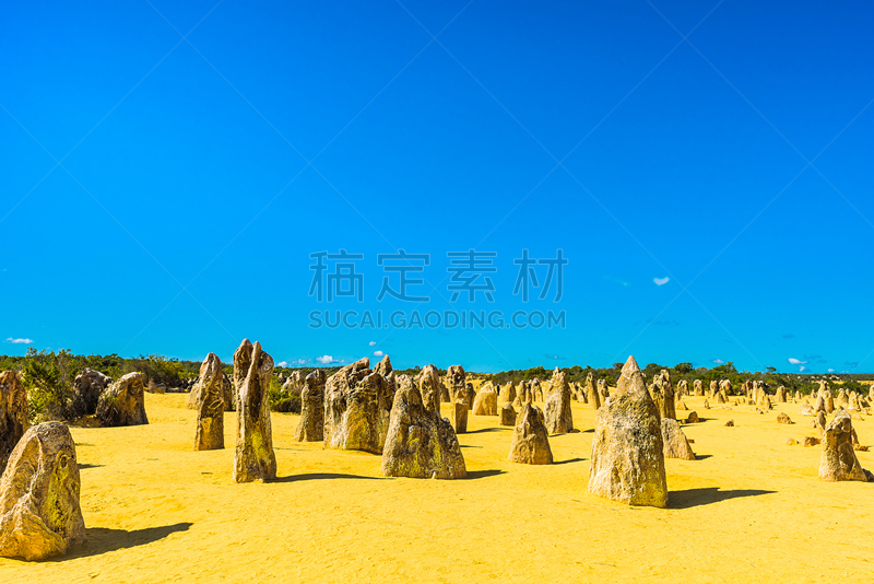 澳大利亚,尖峰,西澳大利亚,水平画幅,地形,无人,户外,石峰沙漠,石头,珀斯