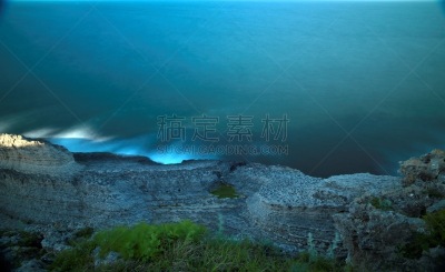 地形,海洋,长时间曝光,水,水平画幅,云,无人,水下,鲨鱼,野外动物