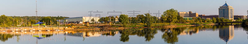 Panoramiv image of Wausau, Wisconsin’s waterfront