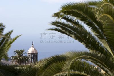 拉奥罗塔瓦,水平画幅,无人,古老的,大西洋群岛,户外,棕榈树,居住区,都市风景