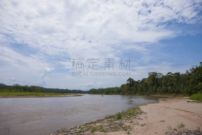 玛迪迪国家公园,玻利维亚,亚马孙洲,rio tuichi,拉巴斯地区,生态多样性,天空,水平画幅,无人,热带雨林