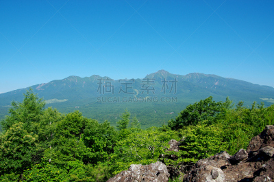 摄像机拍摄角度,八岳山,山口,巴岳山,休眠火山,长野县,自然,水平画幅,无人,日本
