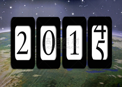计程表,新年前夕,2015年,概念和主题,太空,水平画幅,无人,绘画插图,概念,新年
