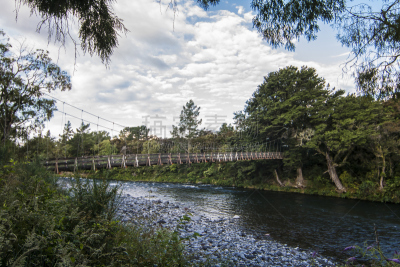 turangi,加里河,自然,公园,水平画幅,绿色,地形,无人,蓝色,新西兰北岛