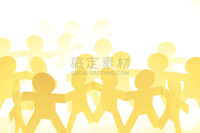 团队,纸环,水平画幅,会议,手牵手,人,拿着,2015年,摄影,相伴