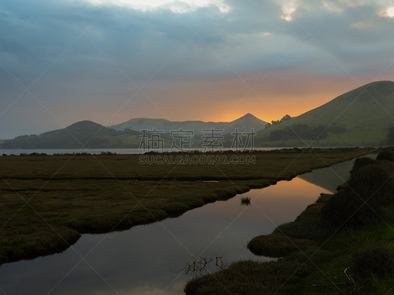 新西兰,达尼丁,被抛弃的,秘密,金字塔形,海港,火山岩,远距离,oamaru,禅宗