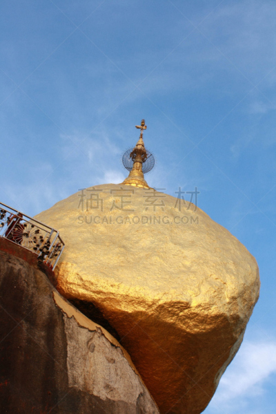 宝塔,黄金,垂直画幅,灵性,建筑,旅行者,吉谛瑜佛塔,佛,山