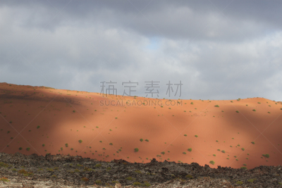 兰萨罗特岛,火山,沙漠,地形,干热气候,火星,石头,矿物质,水平画幅,山