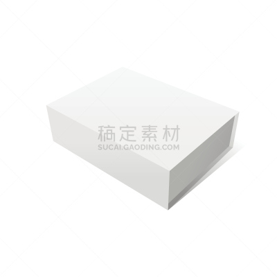 盒子,白色,矢量,高雅,长方形,纸盒,粉饼,关闭的,形状,无人