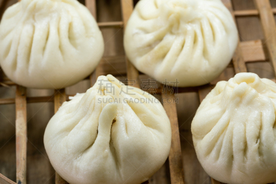 中国食品,小甜面包,点心,东方食品,蒸菜,蒸锅,面粉,甜点心,自制的,厨房