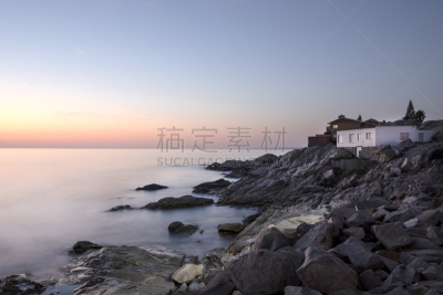 吕德里茨,纳米比亚,海岸地形,寒冷,比例,废城,大西洋,采矿业,海岸线,沙漠
