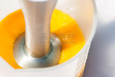 菜泥,芒果,液量单位,芒果 ,容器,水平画幅,水果,熟的,食品,摄影