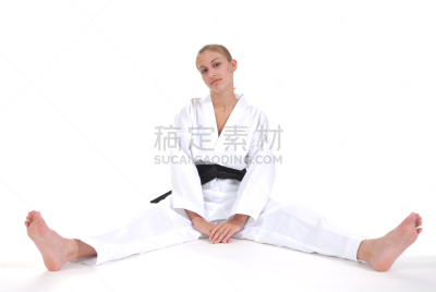 压力,高踢腿,武术,艺术,水平画幅,决心,空手道,运动,彩色图片,信心