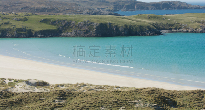 路易斯,海滩,外赫布里底群岛,海岬,苏格兰,五月,美,水平画幅,山,沙子
