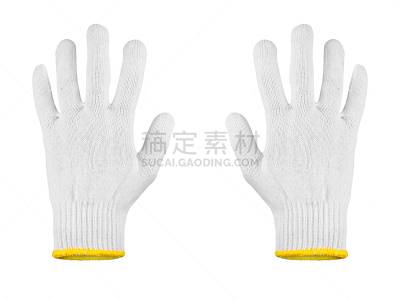 护手套,棉,白色,无形的,园艺手套,手套,人造模特,新的,清洗剂,水平画幅