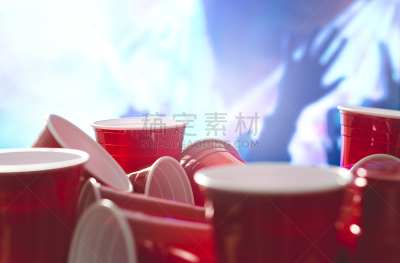 啤酒乒乓球,含酒精饮料,市场营销,大量物体,杯,红色,事件,庆祝,聚会