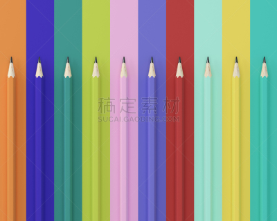 铅笔,概念,极简构图,平铺,形状,背景,透过窗户往外看,市场营销,教育,上装
