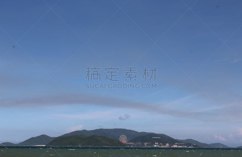 越南,海滩,芽庄,自然,旅游目的地,水平画幅,地形,沙子,无人,户外