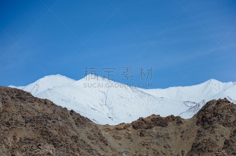 喜马拉雅山脉,生物学过程,天空,水平画幅,地形,山,雪,冰河,无人,原野