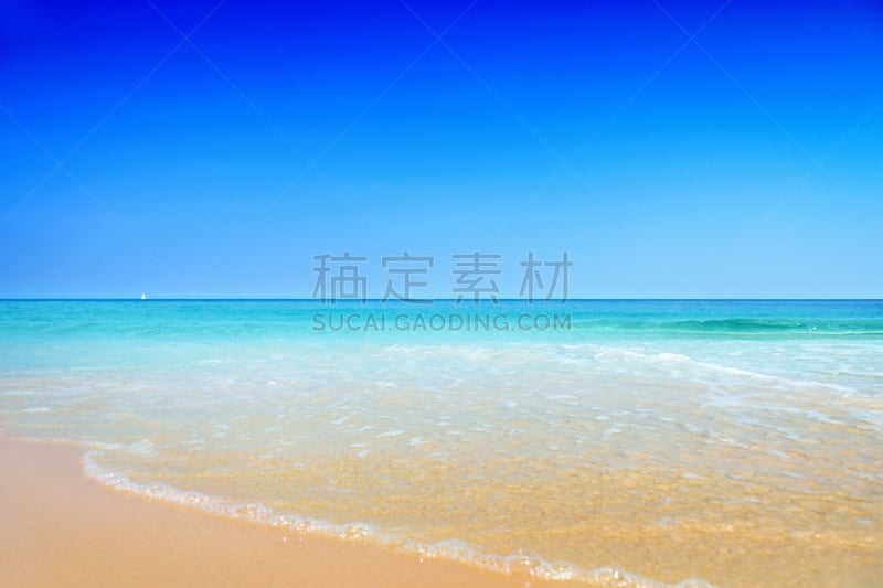 海滩,水,天空,美,度假胜地,粉沙海滩,水平画幅,沙子,夏天,户外