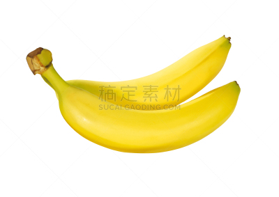 香蕉,清新,背景分离,食品,熟的,成分,卢武铉,水果,影棚拍摄,自然