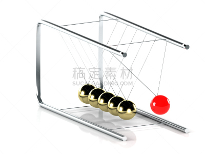 牛顿碰撞球,桌上玩具,水平画幅,银色,无人,永恒运动,物理学,撞击,行动,反射