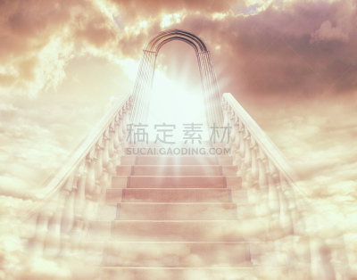 楼梯,光,圣巴泰勒米岛,天堂,天使,大门,色彩增强,土穴,门,陵墓