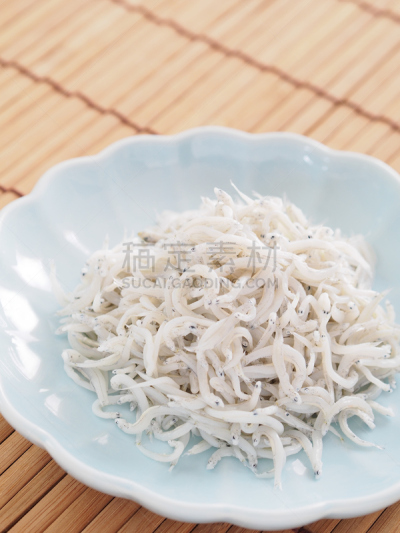 银鱼,煮食,垂直画幅,小的,无人,日本,海产,即食食品,白色,亚洲