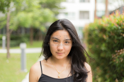女人,亚洲,派克大街,校园,美,青少年,公园,水平画幅,拟人笑脸,美人