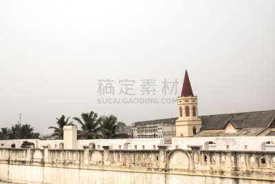 加纳,海岸线,城堡,斗篷,埃尔米纳,奴隶,几内亚,自然,旅游目的地