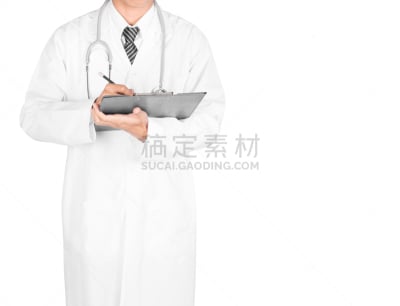 写字板,白色背景,分离着色,背景分离,水平画幅,白人,文档,中老年男人,信心