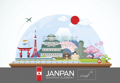 绘画插图,信息图表,鸟居,爱德华五世,东京,日本,亚洲,自然,人,火车