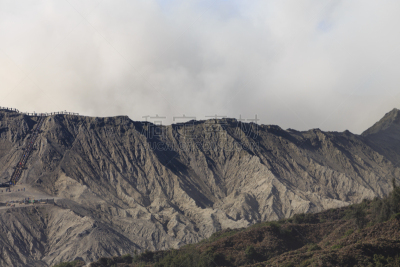 婆罗摩火山,山,火山,泗水,滕格尔火山,bromo-tengger-semeru national park,东爪哇,火山喷口,水平画幅,火山地形