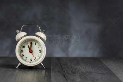 11点,白色,钟针,闹钟,背景,留白,5点整,复古,木制,复古