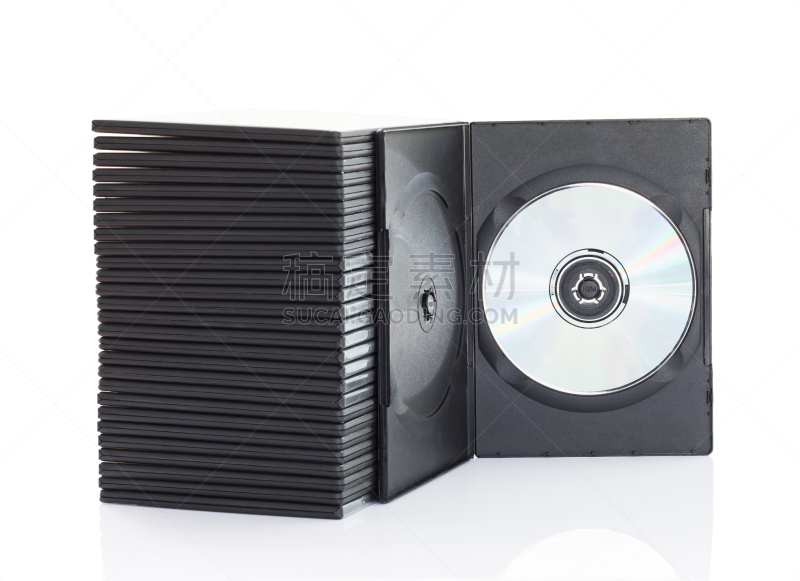 盒子,dvd,白色背景,disk,dvd盒,光驱,留白,水平画幅,器材箱,无人