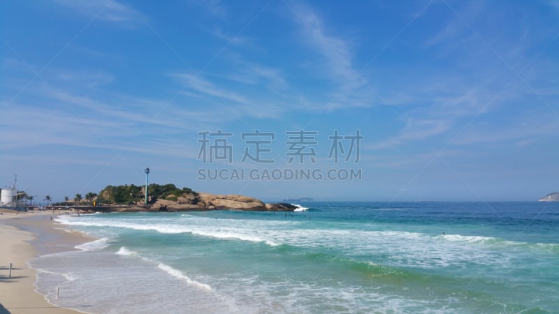 阿波阿杜尔海滩,巴西,里约热内卢,南美,水,水平画幅,沙子,早晨,夏天,户外